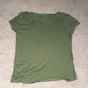 Olive green teeshirt , super breezy for summer